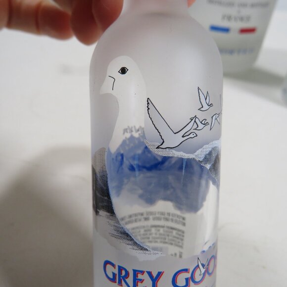 Grey Goose Vodka EMPTY Bottles 50ML, 200ML, 1Liter - Picture 3 of 13